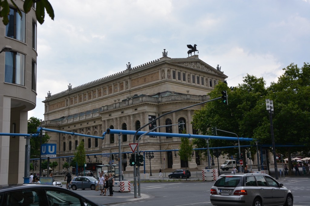 The Opera House in Frankfurt
